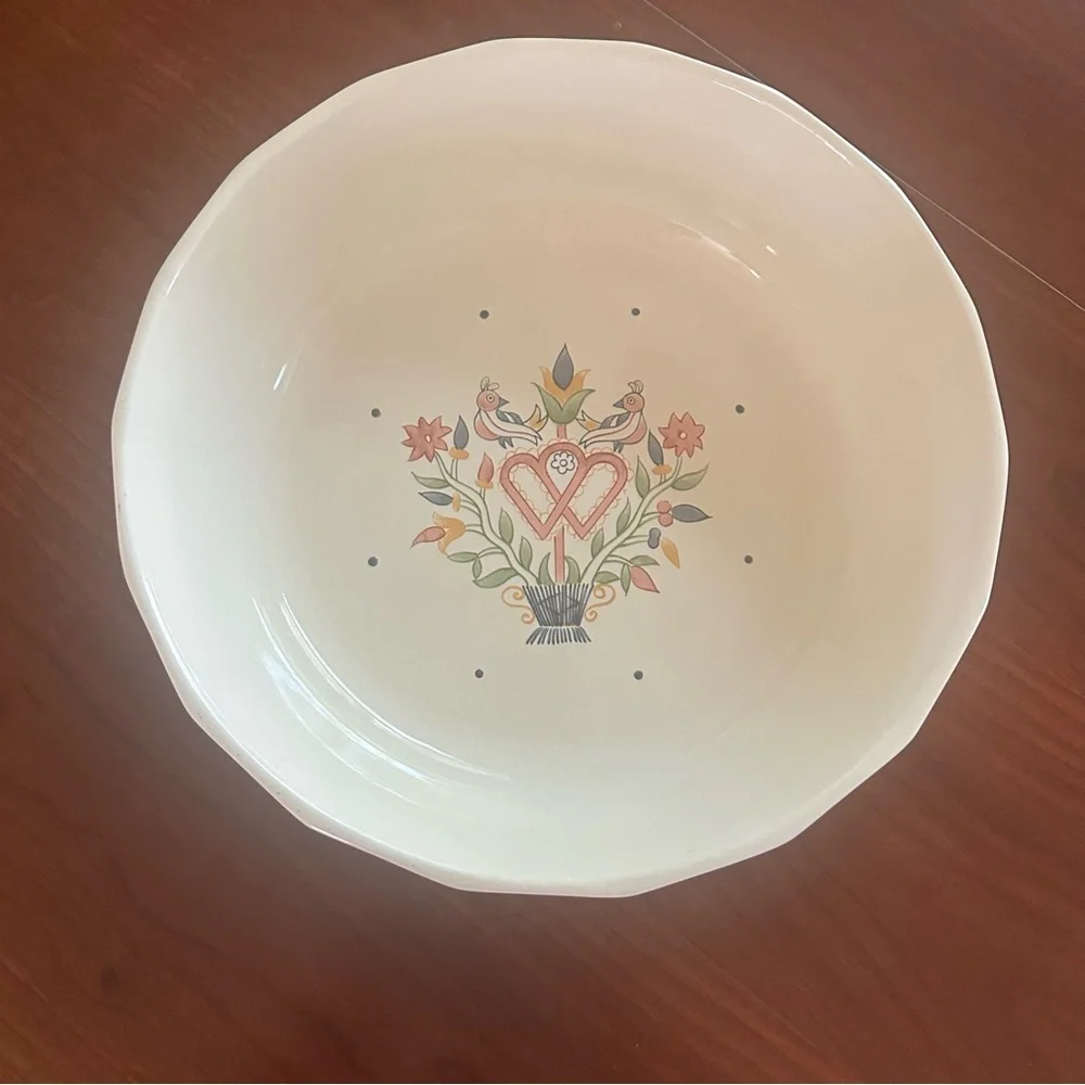 Vintage American Scenic by Raintree Vegetable Serving Bowl 9 inches